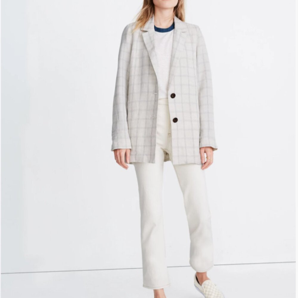 Madewell Dorset Blazer in Windowpane